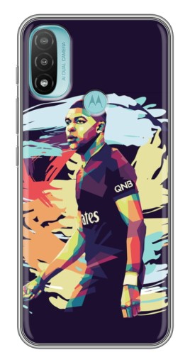 Чехол с принтом "ART Mbappe" для Motorola MOTO E40