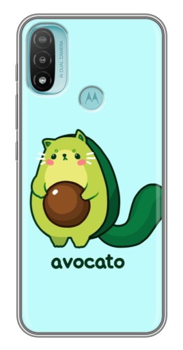 Чехол с картинкой "Avocato" для Motorola MOTO E40