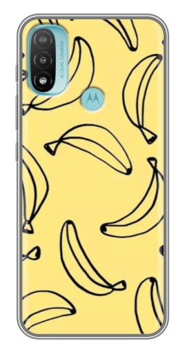 Чехол с картинкой "Бананчики" для Motorola MOTO E40