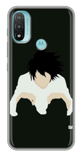 Чехол с картинкой "Безликий Эл Лоулайт" для Motorola MOTO E40
