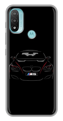 Силиконовый чехол с изображением "BMW M5" для Motorola MOTO E40