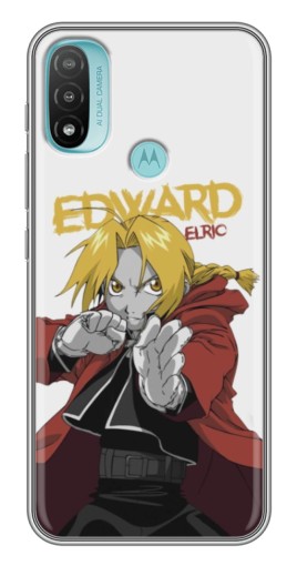 Чехол с картинкой "Боевй Erlic" для Motorola MOTO E40