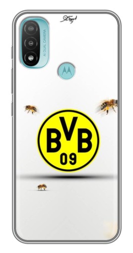 Чехол с принтом "Боруссия Шмели" для Motorola MOTO E40