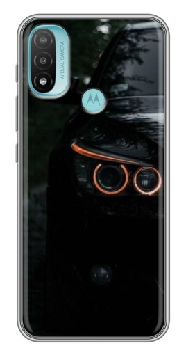 Чехол с принтом "Черный БМВ" для Motorola MOTO E40