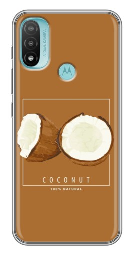 Чехол с картинкой "Coconut" для Motorola MOTO E40