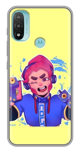Чехол с печатью "Colt Anime" для Motorola MOTO E40