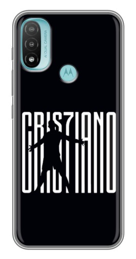 Чехол с печатью "Cristiano" для Motorola MOTO E40