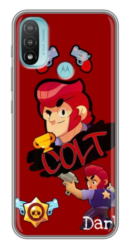 Чехол с принтом "Dark Colt" для Motorola MOTO E40