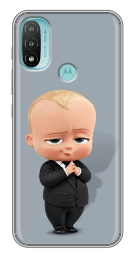 Чехол с печатью "Деловой ребенок" для Motorola MOTO E40