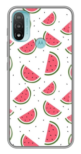 Чехол с картинкой "Дольки арбуза" для Motorola MOTO E40
