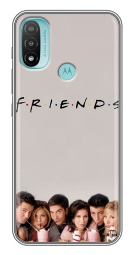 Чехол с картинкой "Друзья первый сезон" для Motorola MOTO E40