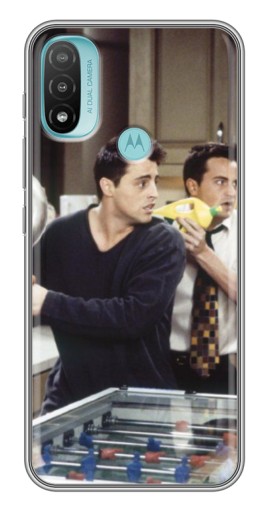 Чехол с печатью "Джо и Чендлер" для Motorola MOTO E40