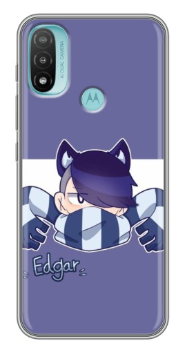 Чехол с принтом "Edgar Brawl Stars" для Motorola MOTO E40