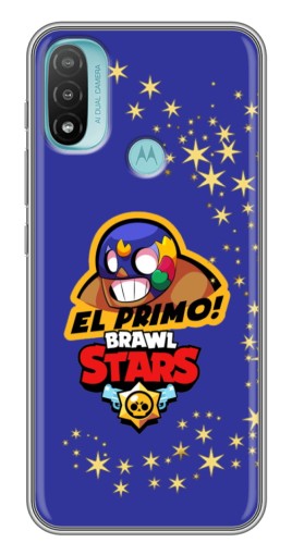 Чехол с печатью "El Primo в маске" для Motorola MOTO E40