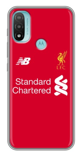 Чехол с принтом "Форма Liverpool" для Motorola MOTO E40