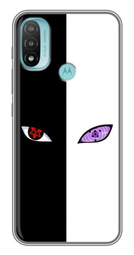 Силиконовый чехол с изображением "Итачи глаза" для Motorola MOTO E40