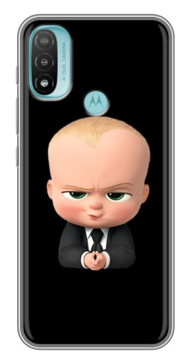 Чехол с печатью "Хитрый Босс" для Motorola MOTO E40