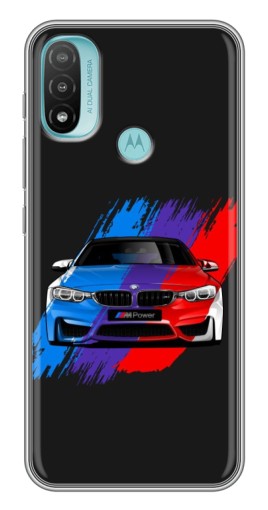 Чехол с картинкой "Красочный BMW" для Motorola MOTO E40