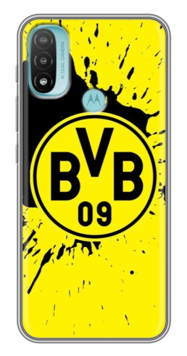 Чехол с печатью "Красочный лого BVB" для Motorola MOTO E40