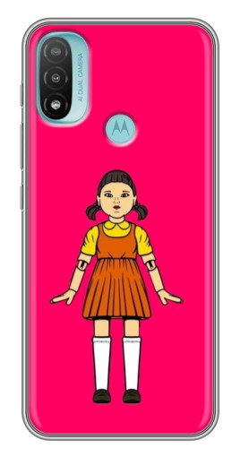 Чехол с печатью "Кукла" для Motorola MOTO E40