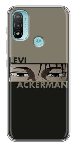 Чехол с печатью "Levi Anime" для Motorola MOTO E40