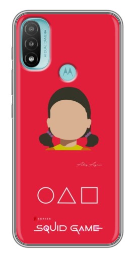Чехол с печатью "Лицо куклы" для Motorola MOTO E40