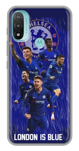 Чехол с картинкой "London is Blue" для Motorola MOTO E40