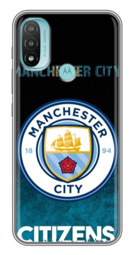 Чехол с принтом "Man City Zens" для Motorola MOTO E40