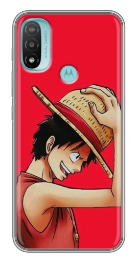 Чехол с принтом "Манки в шляпе" для Motorola MOTO E40