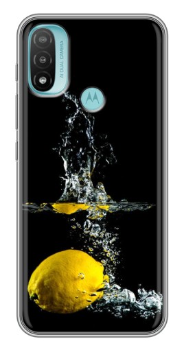 Чехол с печатью "Мокрый Лимон" для Motorola MOTO E40