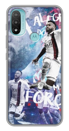 Силиконовый чехол с изображением "Неймар Джуниор" для Motorola MOTO E40