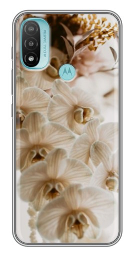 Чехол с картинкой "Нежная орхидея" для Motorola MOTO E40