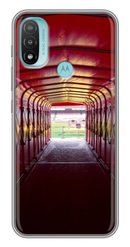Чехол с принтом "Подтрибунная с Олд Трафорд" для Motorola MOTO E40