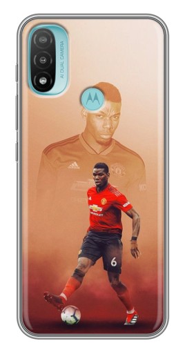 Чехол с печатью "Pogba с Манчестера" для Motorola MOTO E40