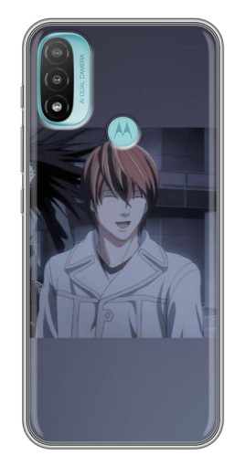 Чехол с печатью "Радостный Ягами" для Motorola MOTO E40