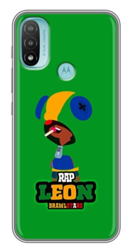 Чехол с печатью "RAP Leon" для Motorola MOTO E40