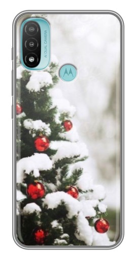 Чехол с принтом "Рождественская елка" для Motorola MOTO E40