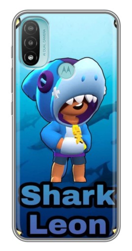 Чехол с принтом "Shark Leon" для Motorola MOTO E40