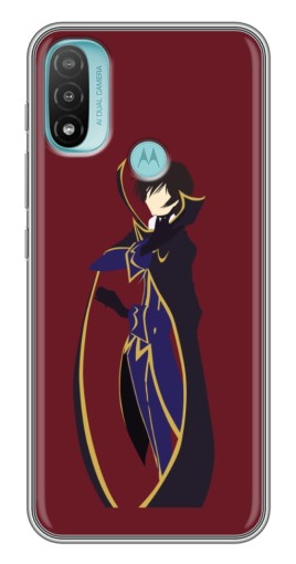 Чехол с печатью "Силует Ламперужа" для Motorola MOTO E40