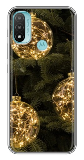 Чехол с печатью "Светящиеся игрушки" для Motorola MOTO E40