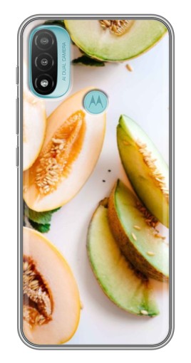 Чехол с печатью "Свежие дыньки" для Motorola MOTO E40