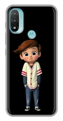 Чехол с печатью "Тим" для Motorola MOTO E40