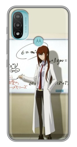 Чехол с печатью "Учителька Курису" для Motorola MOTO E40