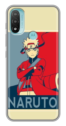 Чехол с картинкой "Удзумаки Naruto" для Motorola MOTO E40