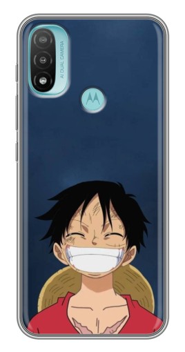 Чехол с картинкой "Улыбка Монки" для Motorola MOTO E40