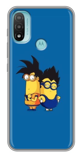 Чехол с принтом "В костюмах" для Motorola MOTO E40