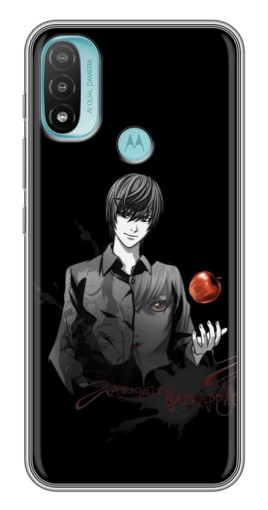 Силиконовый чехол с изображением "Ягами Кира" для Motorola MOTO E40