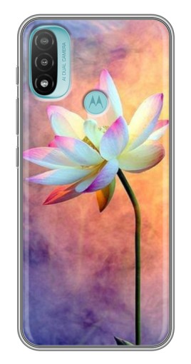 Чехол с картинкой "Яркая лилия " для Motorola MOTO E40