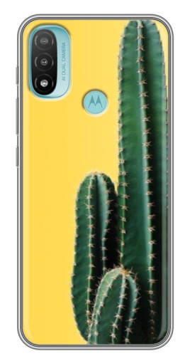 Чехол с печатью "Яркий кактус" для Motorola MOTO E40