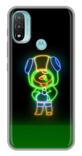 Чехол с картинкой "Яркий Леон" для Motorola MOTO E40